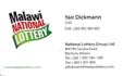 Malawi Business Card